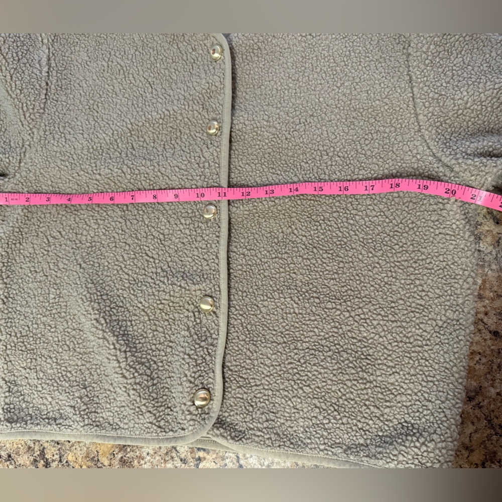 H&M Teddy Fleece Cardigan Jacket Small - Picture 6 of 7